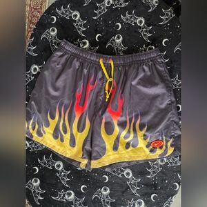 Nike Black and Gray Athletic Shorts